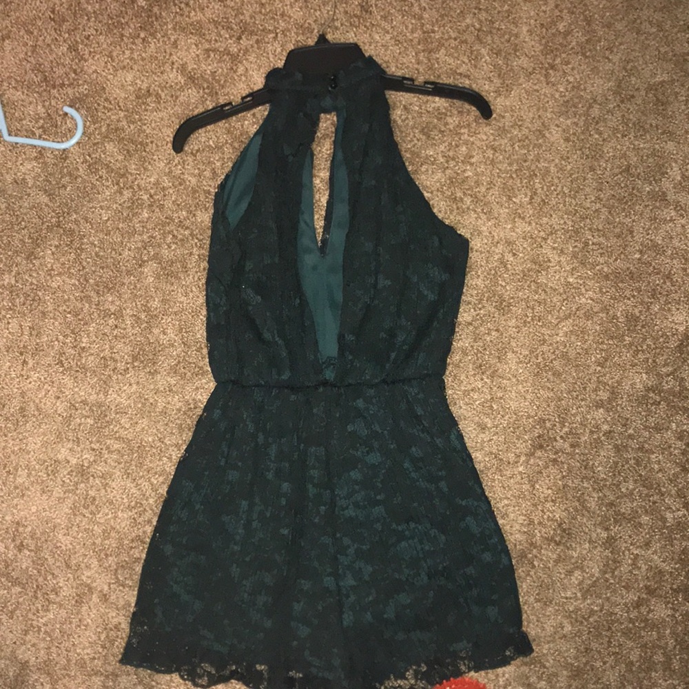 Green romper
